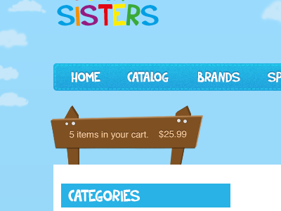 Childrens Toy Store cart children kids store toys