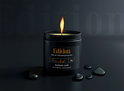 Design create for a series of premium candles