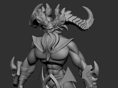 In progress 3d zbrush