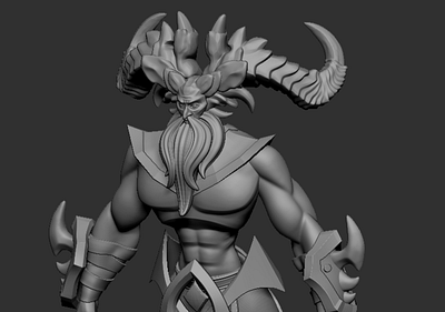 In progress 3d zbrush