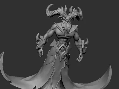 In Progress 3d zbrush