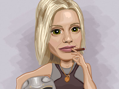Kara Thrace battlestar galactica challenge character