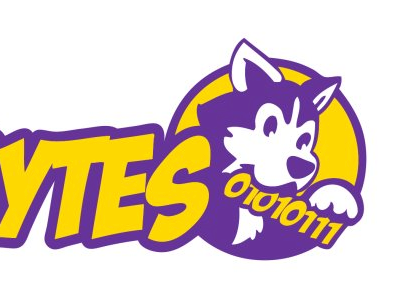 Dawg Bytes Logo animal dog husky logo