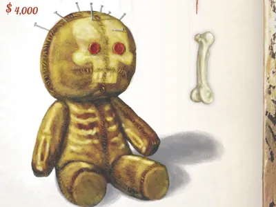 Voodoo Doll 2 art digital painting fantasy illustration