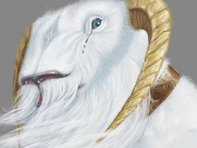 Yeti art digital painting fantasy illustration