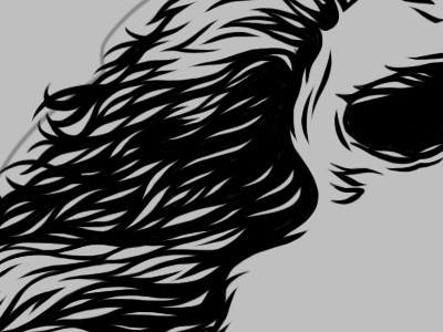 WIP Fur illustration wip