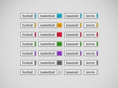Category Tags category colorful simple tags
