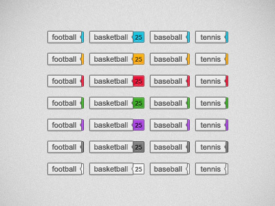 Category Tags category colorful simple tags