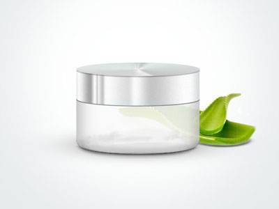 Empty crucible aloe blank crucible vera