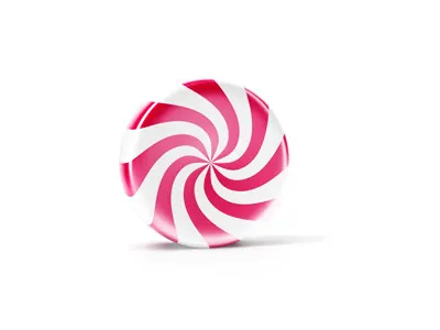 Lollipop 3d candy icon lollipop pink sweet