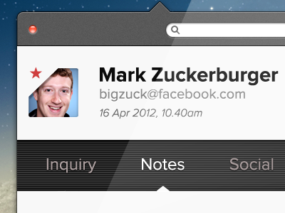 My imaginary guest user app interface mac mac app menubar ui user interface