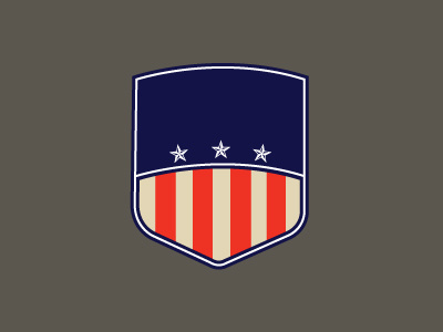 Shield badge icon logo stars stripes