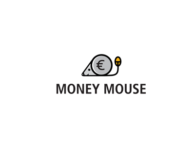 Money Mouse bank brand branding communication agency design euro identity logo logo design logo designer money mouse pavel surovy pc symbol