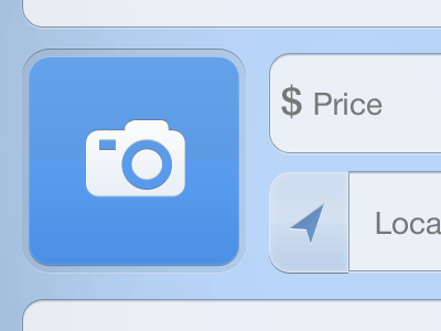 Slinggit sample button mobile ui