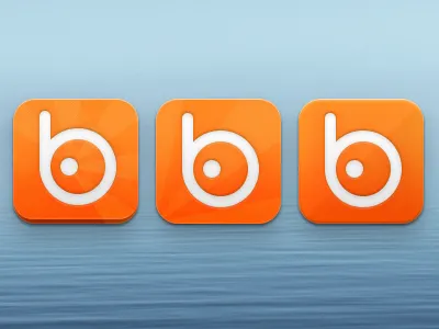 App Icon Concepts - Badoo app b badoo icon orange