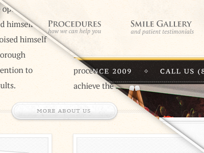 Elegant Beige and Granite Combination borders button elegant granite navigation serif simple stone title ui