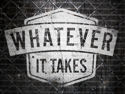 Whatever It Takes church logo sermon series