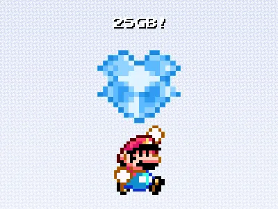 Super Drop Bros dropbox free space mario bros pixel art super mario world