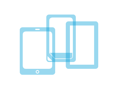 eReaders, a browser & a world traveller blue browser clean ereader geometric globe icons simple world