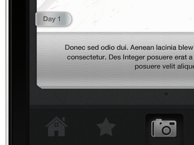 iPhone App Navigation Bar (In Progress) app bar black grey iphone navigation progress travel ui ux interface