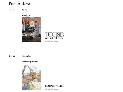 Press 002 archive press