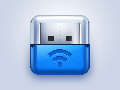 Wifi Usb icon ios iphone usb