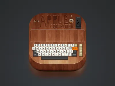 Icon Life No1976 Apple I icon