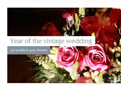 Flowers banner centabel clean flowers grey large image minimal simple tisa pro white