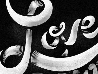 Love love typography