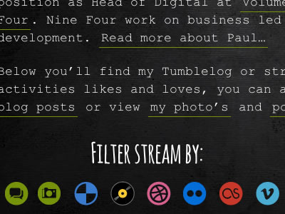 Paulcripps.Com Re Design 2 blog personal redesign tumblelog