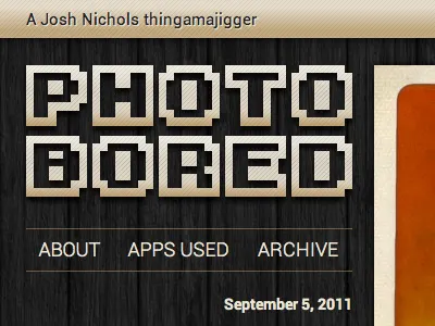 Photobored photo responsive