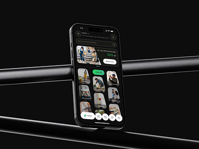 On Demand Home Service Mobile App app app design cleaning design home service mobile app on demand app repairing service app services ui uidesign uiux user interface ux