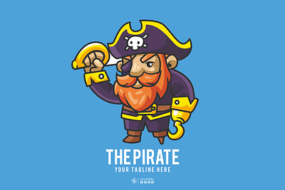 The Pirates beard branding cartoon character design graphic graphic design illustration logo pirates vector