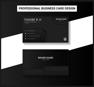 Premium & Creative Business Card Design adobe illustrator brochure business card card flyer id card photoshop poster t shirt design