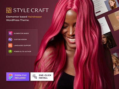 Style Craft - Hairdresser & Hair Salon WordPress Theme beauty web design beauty website beauty wordpress theme cmsmasters hair salon website hair salon wordpress theme hairdresser web design web design website design wordpress theme