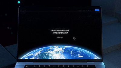 Website Design for Satellite Control & Launch Platform aerospace animation b2b datavisualization geospatial gnss microsatellite monitoring monitoring app orbit orbital satcom satellite sputnik telecommand telemetry transmission geospatial ui web web design