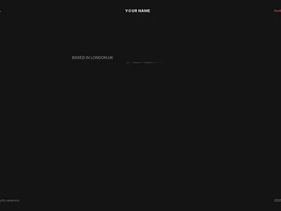 Portfolio – Minimal & Versatile Landing Page animation branding design graphic design grid layout motion graphics muzli type typo typography ui ui elements ui ux designer uidesign web design