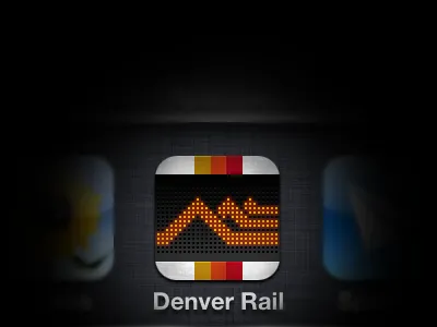 Denver Rail Icon denver rail icon led light rail