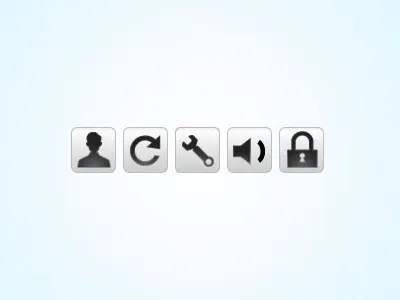 Creating Simple Icons with Adobe Illustrator, a Beginners Guide basic glyph gradient icons toolbar vector