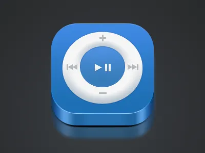 Icon Life No2008 Ipod Shuffle In Colour icon