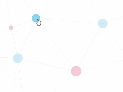 Interactive Circles circles design processing strazzullo ui ux web