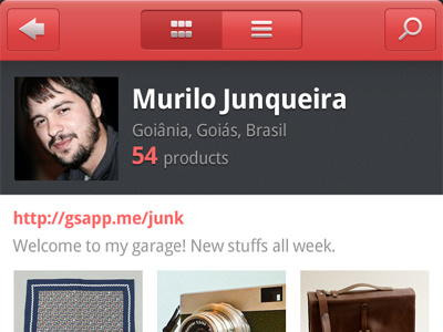 Profile app garage profile