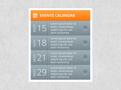 Events Calendar Freebie fireworks freebie