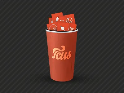 Fcus cup cup design drink plastic studio