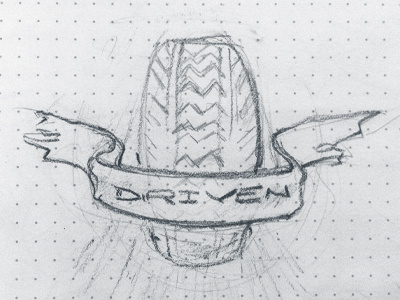 Driven Sketch 2 banner driven sketch tire tread