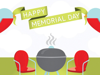 Happy Memorial Day y'all brids day grill memorial vector