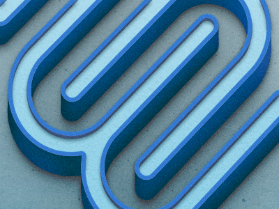 Stylized Grain Logo blue cement grain logo rough