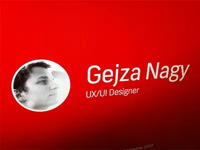 Title page / My projects cv overview photo projects red