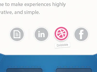 New Portfolio Preview blue portfolio