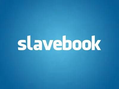 Slavebook facebook illustration slave slavebook typo
